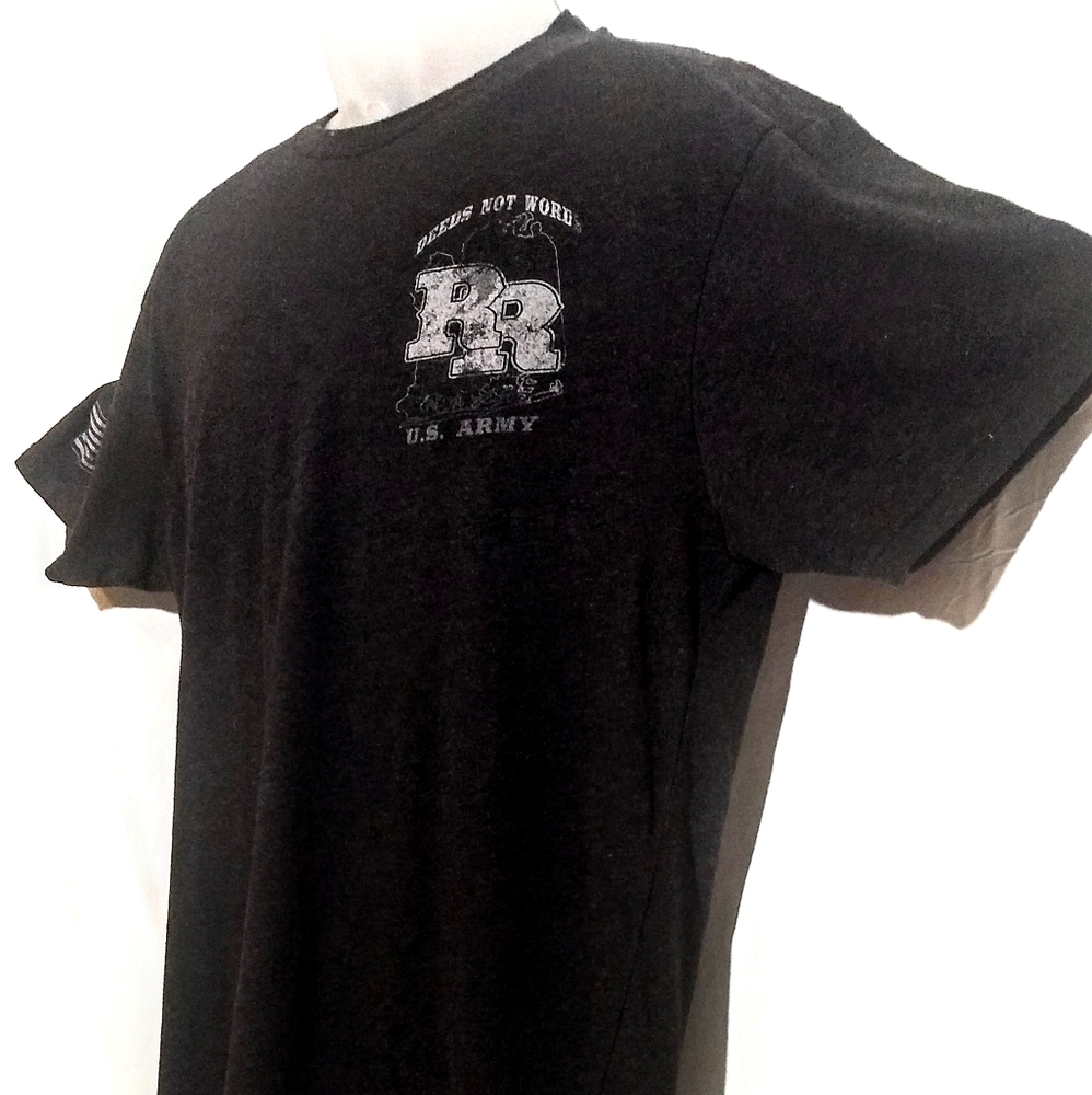 US ARMY ROUGH RIDER T-SHIRT L